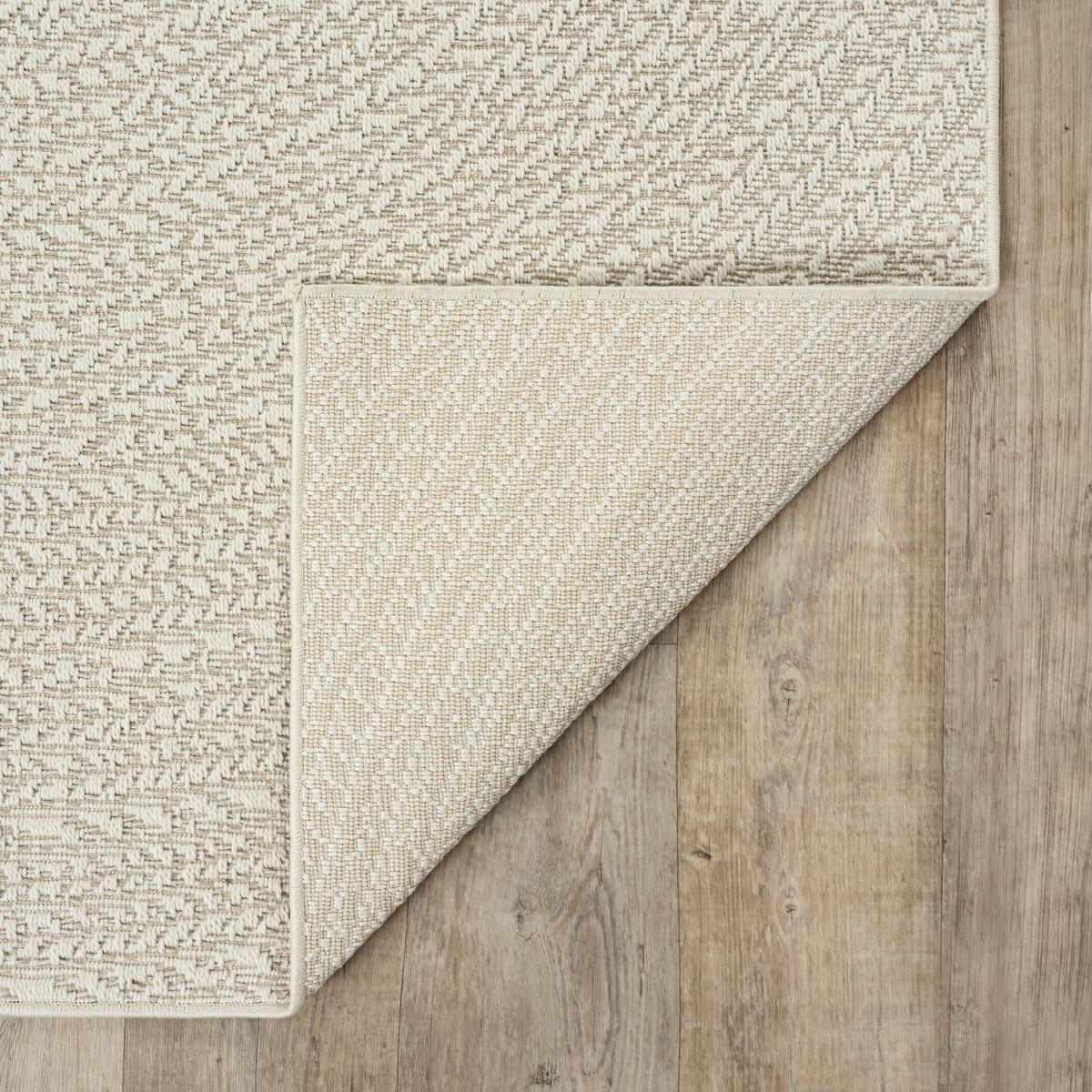 FLACHWEBTEPPICH Berber CORDEV Polypropylen Creme 240 x 340 cm - Beige, Textil (240/340cm) - KADIMA DESIGN