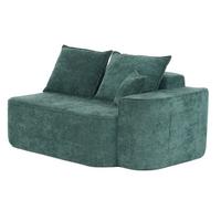 2-SITZER SOFA in Chenille Montagefrei - Grün, Textil (150/65/95cm) - Urban Meuble