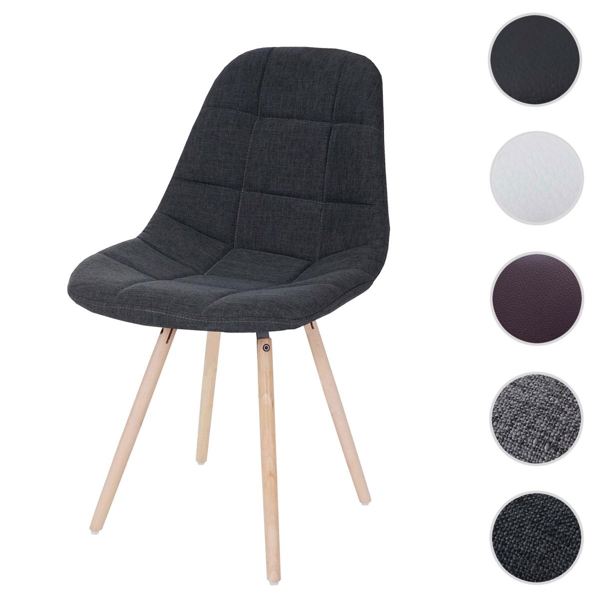 ESSZIMMERSTUHL Anthrazit - Dunkelgrau/Anthrazit, Textil (47/82/53cm) - MCW