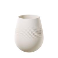 VASE Manufacture Collier Blanc 14 cm - Weiß, Keramik (14cm) - Villeroy & Boch