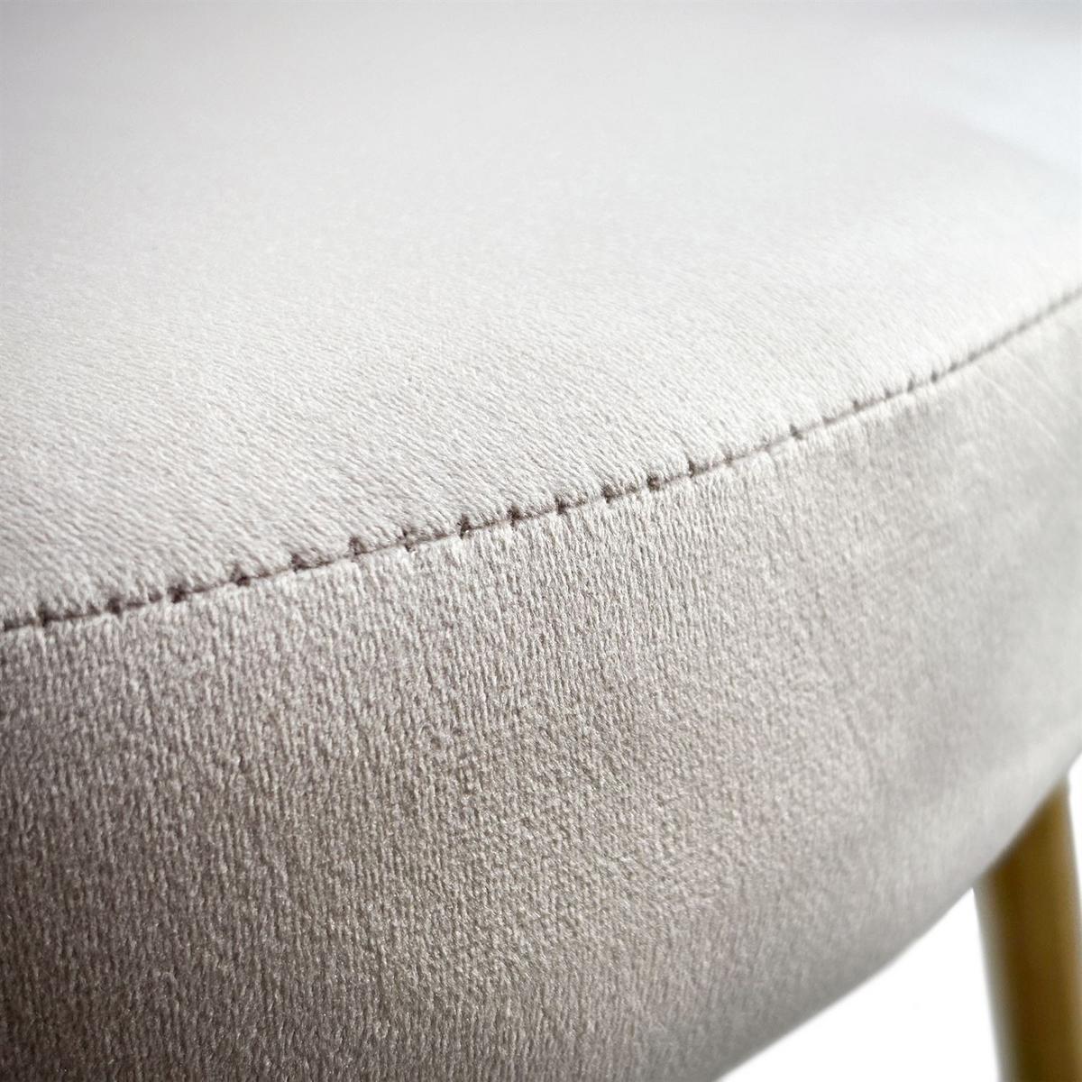 POLSTERSTUHL MARIS - Beige, Metall (46/83/42cm) - Lookway
