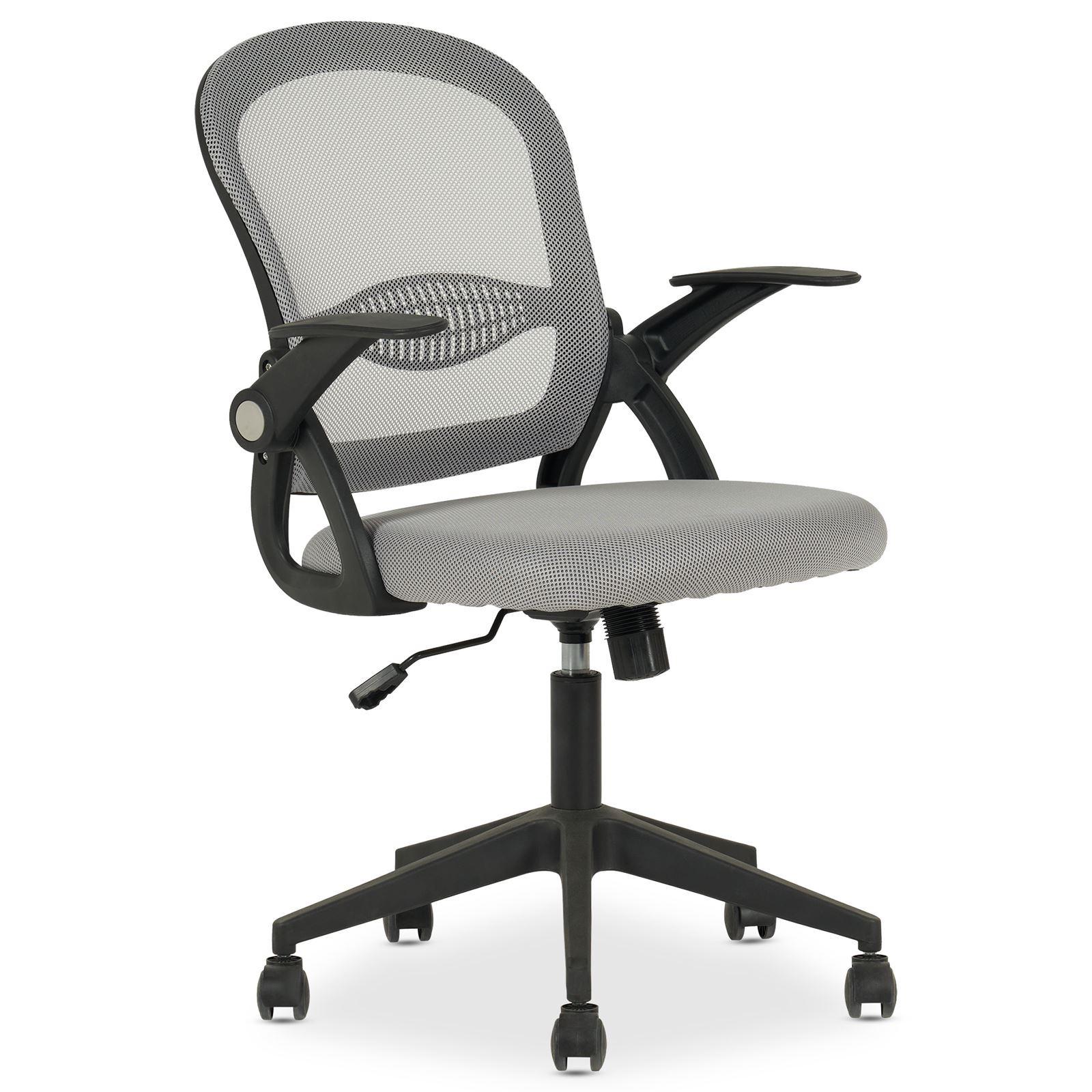 BÜRODREHSTUHL EREN grau - Grau, Textil (63/102/61cm) - IDIMEX