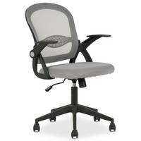 BÜRODREHSTUHL EREN grau - Grau, Textil (63/102/61cm) - IDIMEX
