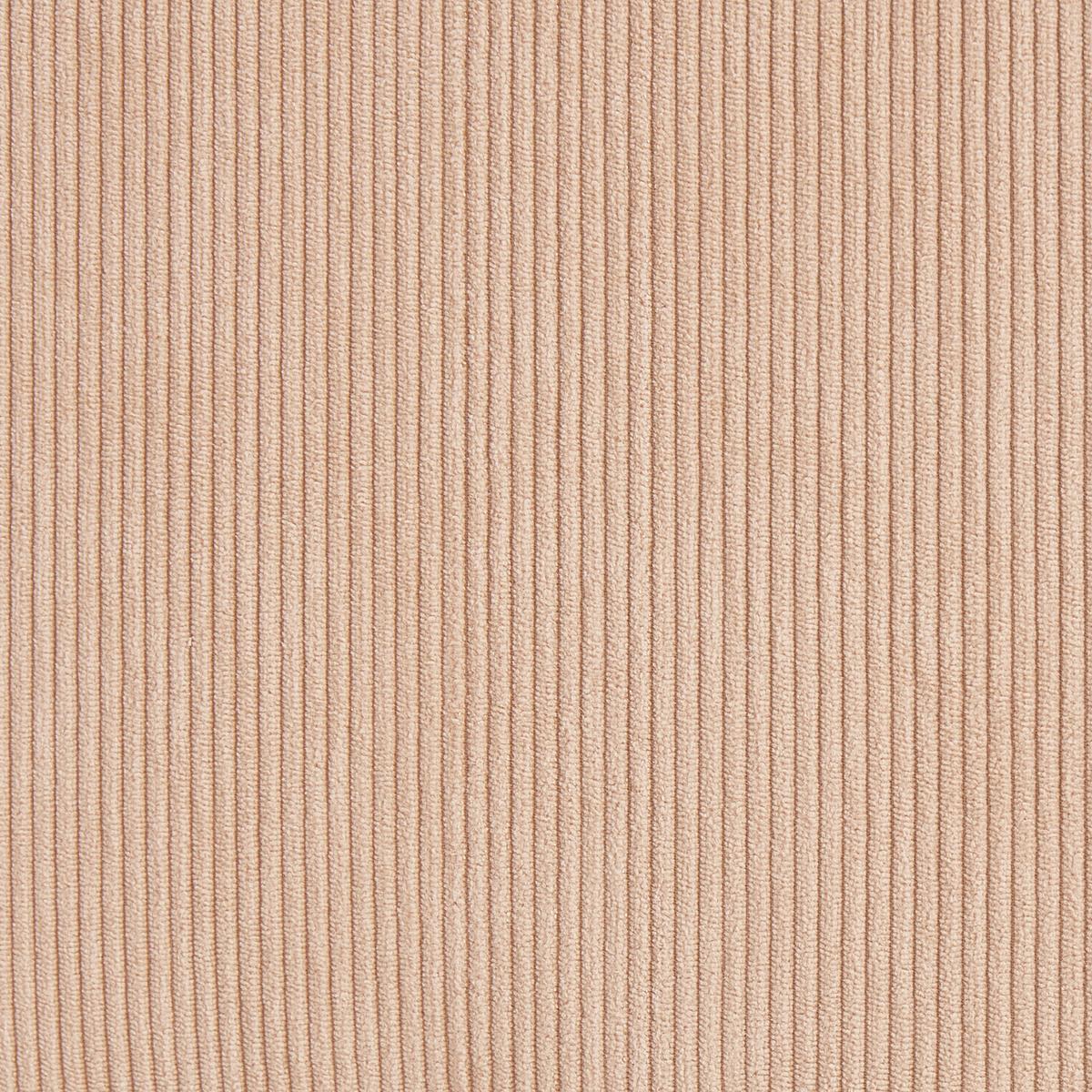 POUF Cord Beige Vinita - Beige, Textil (120/43/55cm) - Beliani