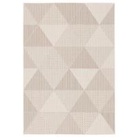 IN & OUTDOOR TEPPICH FLACHGEWEBE CAMPUS RAUTEN - Beige, Textil (160/230cm) - Pergamon