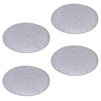 SITZKISSEN JONITA 4er-Set grau - Grau, Textil (35/35/2cm) - IDIMEX