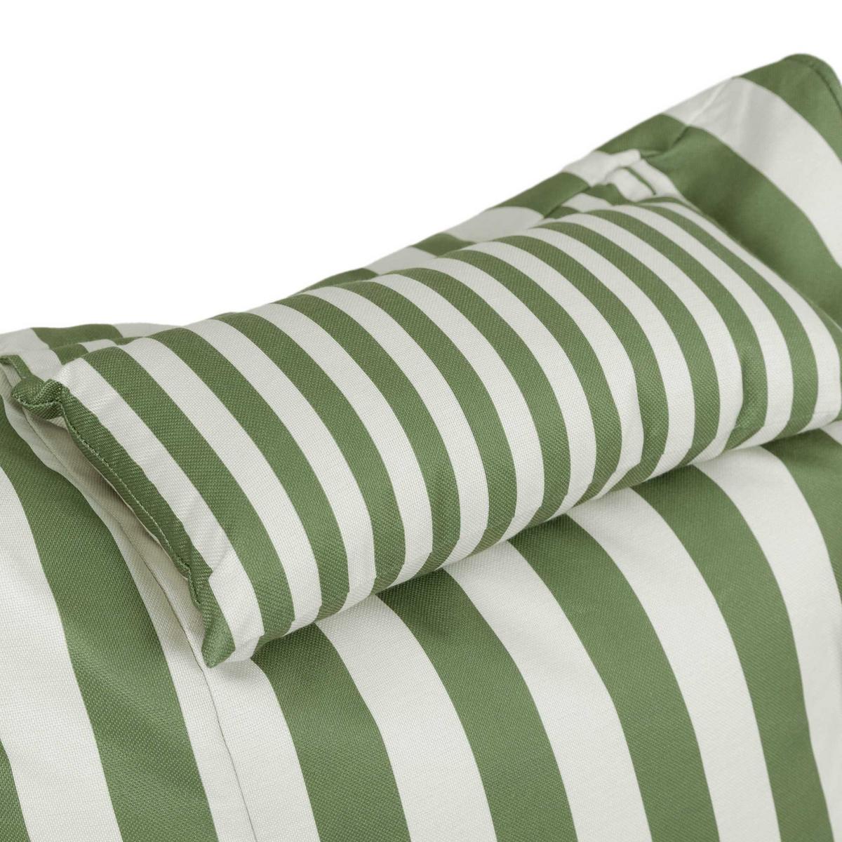 SITZSACK Liege Indoor Outdoor Nova - Olivgrün, Textil (84/68/108cm) - icon