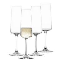 SEKTGLÄSER MioVino transparent 260 ml 4er Set - Transparent, Glas (0.26L) - Schott Zwiesel
