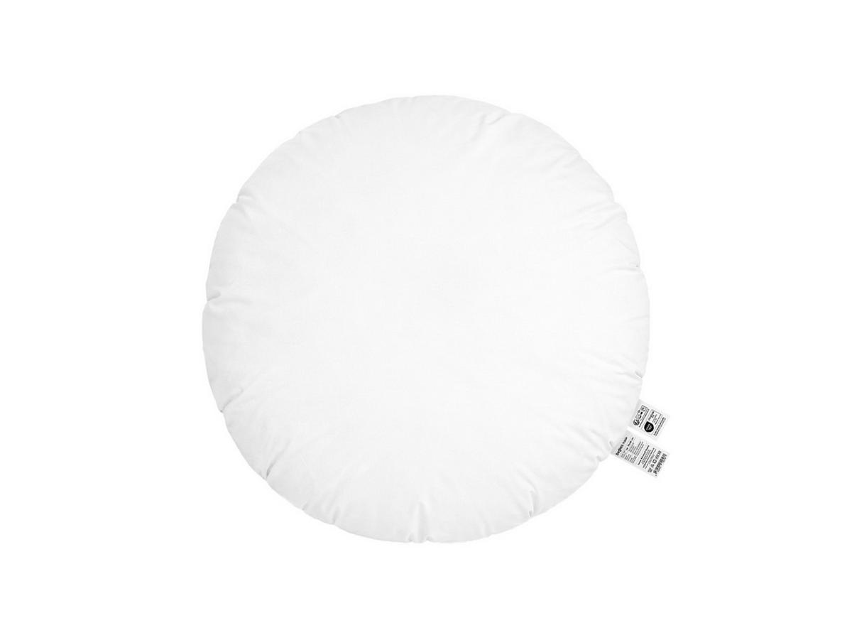 KISSENFÜLLUNG Rund PublikFree Faserbällchen 60 cm Ø - Weiß, Naturmaterialien/Kunststoff (60/60cm) - beties Heimtextil