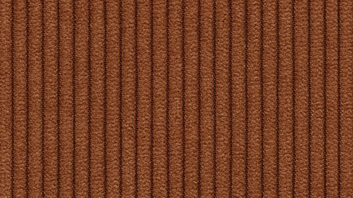 ECKSOFA VILT 3-Sitzer, orange - Schwarz/Orange, Holzwerkstoff/Textil (221/156cm) - Wozimo