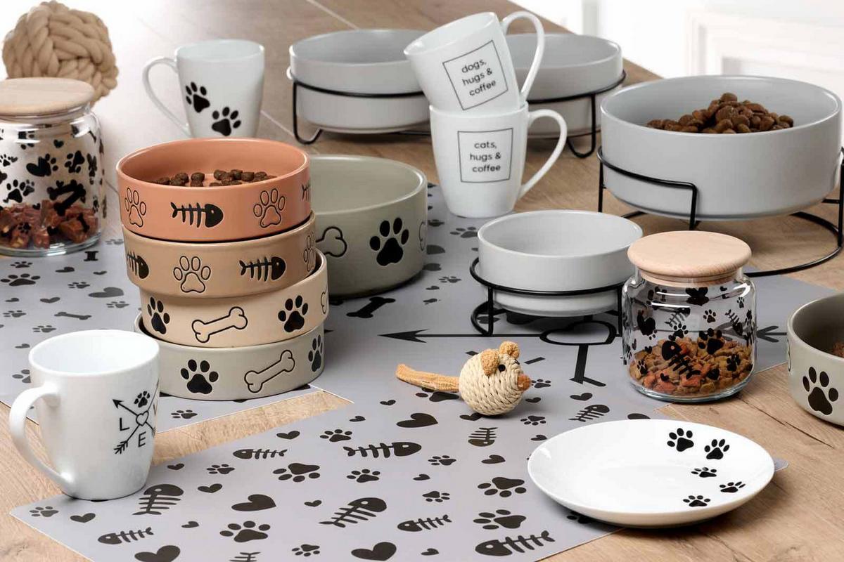 KAFFEEBECHER Mika Dog weiß 360 ml 6er Set - Weiß, Keramik (0.36L) - Ritzenhoff Breker