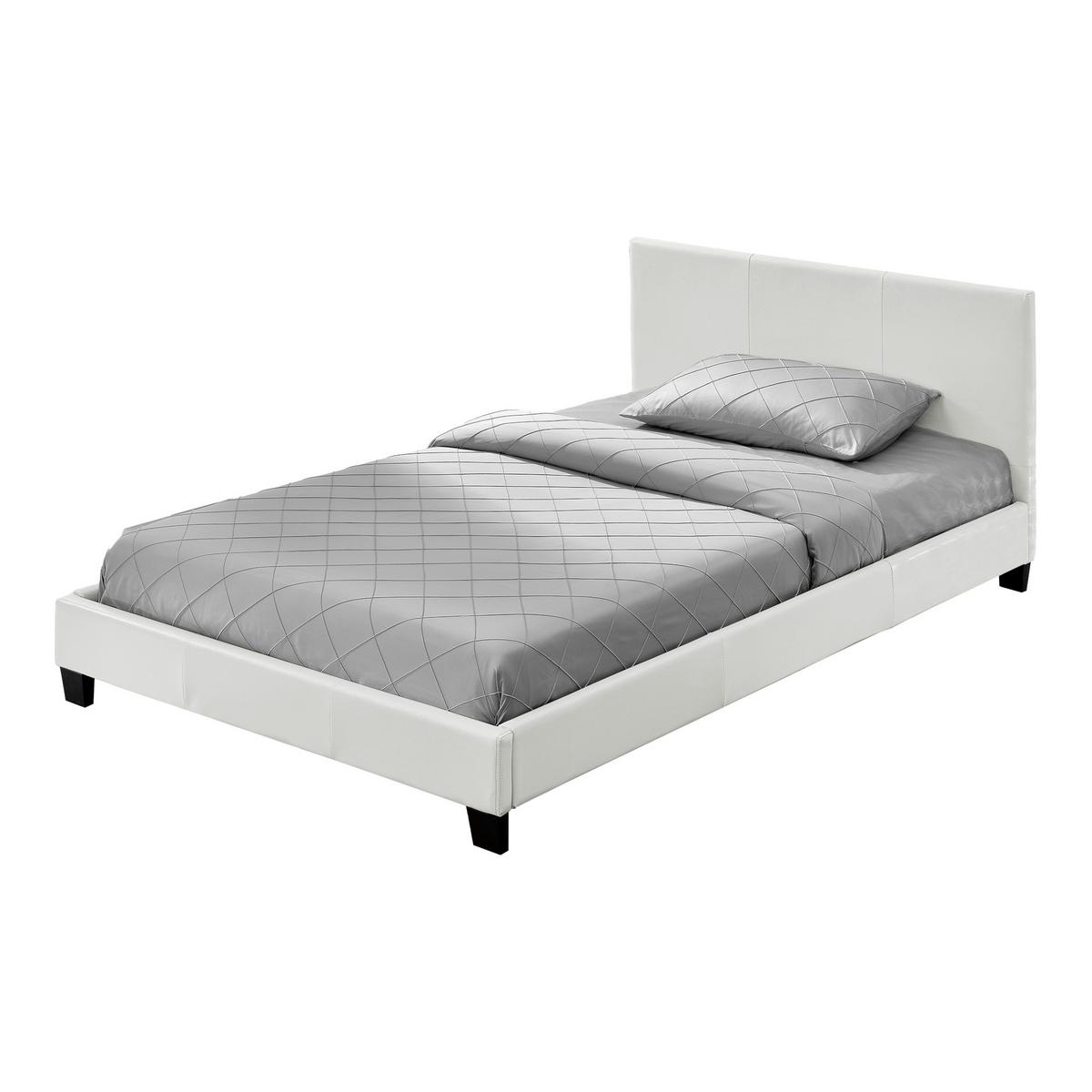POLSTERBETT Albacete - Weiß, Textil (140/200cm) - Corium