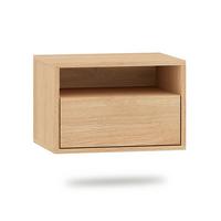 NACHTTISCH Nila Holz - Braun, Holzwerkstoff (45/30/33cm) - Petits-meubles