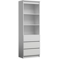 BÜCHERREGAL Weiß 60/180/35 - Weiß, Holzwerkstoff (60/180/35cm) - RAUMHIRSCH FURNITURE