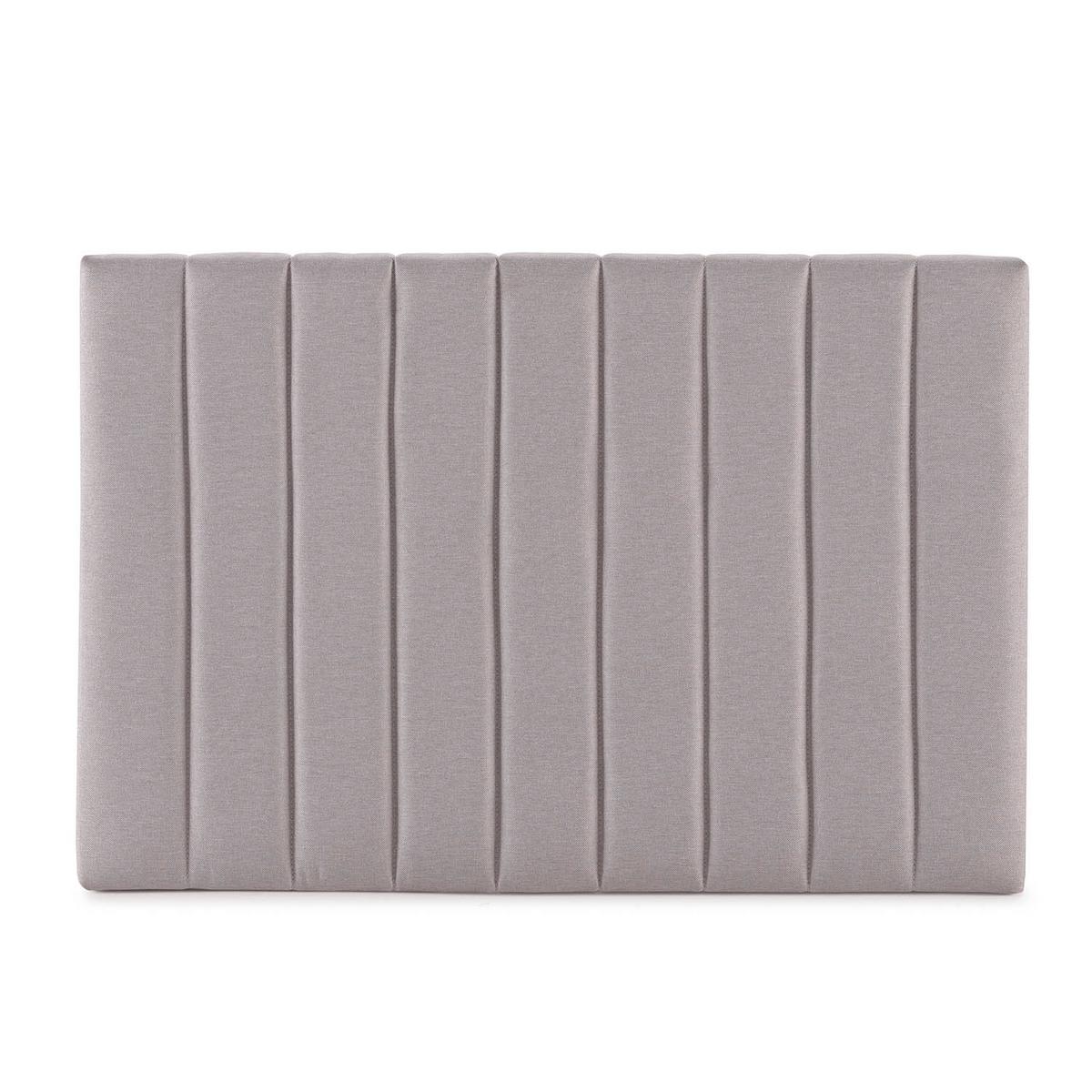 KOPFTEIL Eris 90x60 cm Hellgrau - Grau, Textil (5/90/90cm) - VS Venta-stock