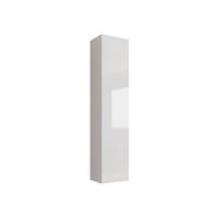 HÄNGEVITRINE 180 Vigo - Weiß Hochglanz/Weiß, Holzwerkstoff (40/180/30cm) - MIRJAN24