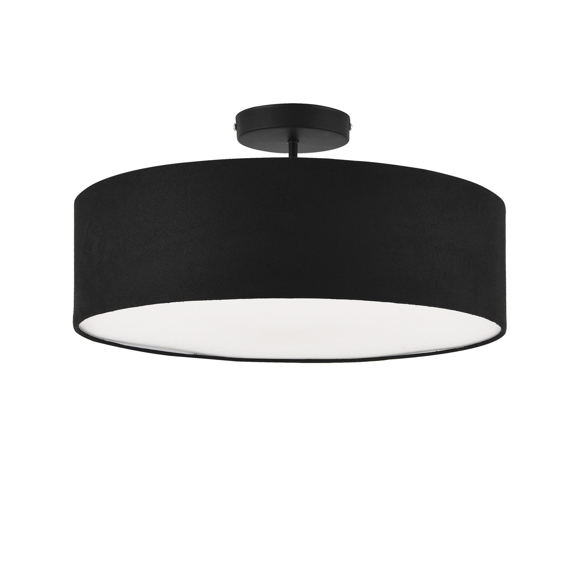 DECKENLEUCHTE Missouri - Schwarz, Kunststoff (45/45/30cm) - lux.pro
