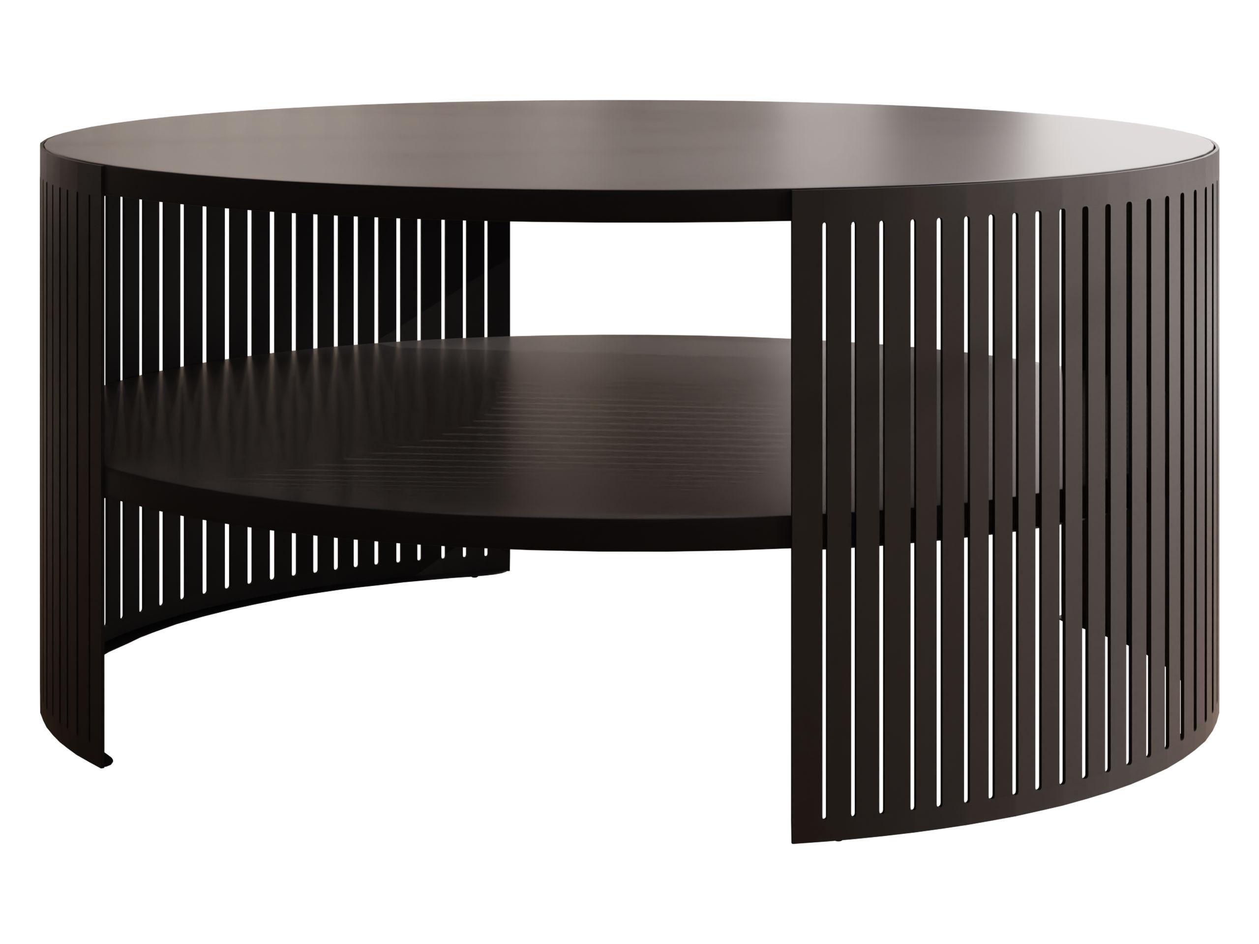 COUCHTISCH Fikoli - Schwarz, Holzwerkstoff/Metall (75/75/40cm) - MIRJAN24