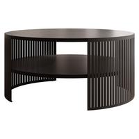 COUCHTISCH Fikoli - Schwarz, Holzwerkstoff/Metall (75/75/40cm) - MIRJAN24