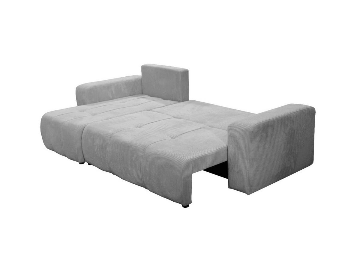 ECKSOFA Dagny Mit Schlaffunktion - Blau, Holzwerkstoff/Textil (248/146cm) - Fun Möbel