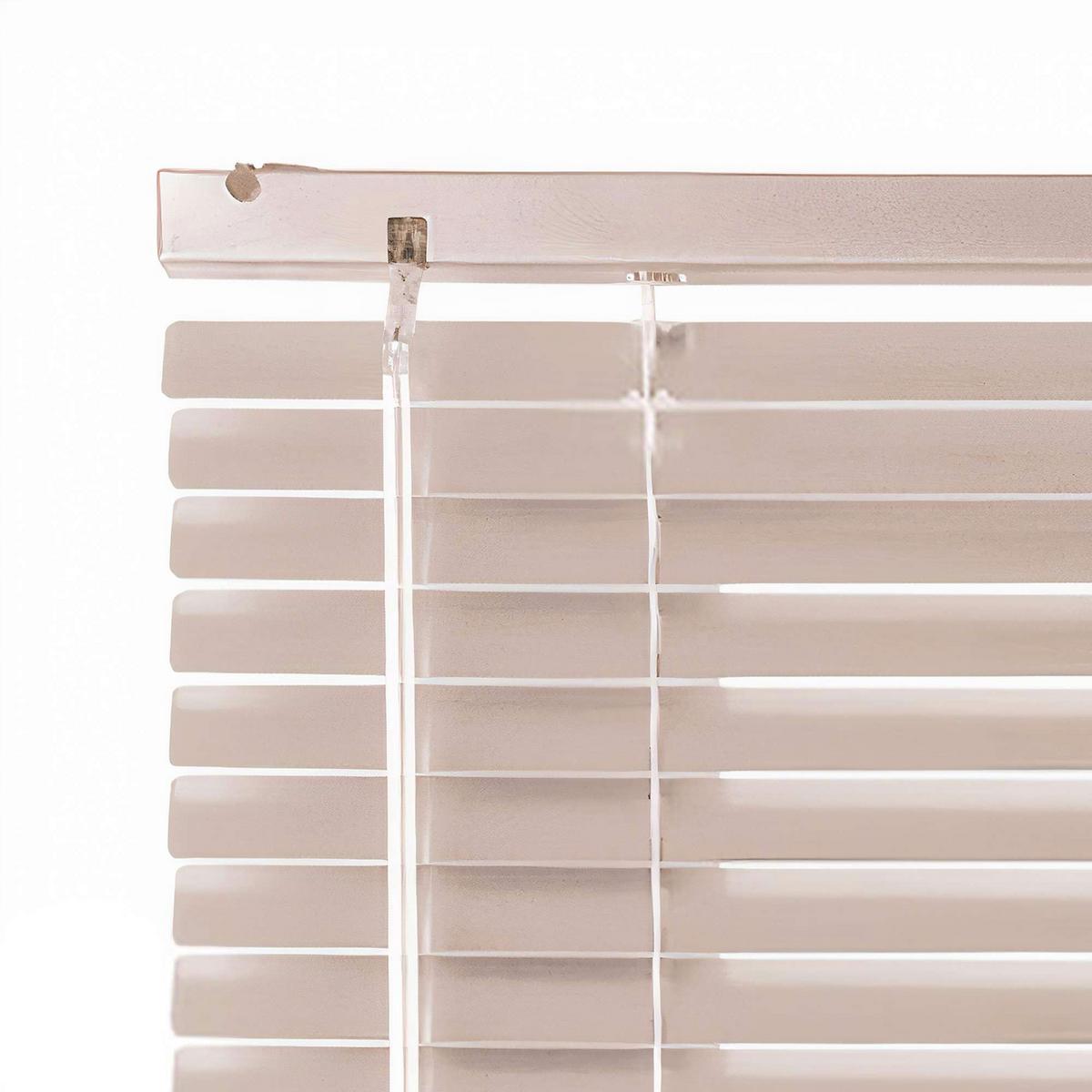 JALOUSIE venetianische mit Grau Zugschnu 105x250 - Hellgrau, Metall (105cm) - STORESDECO