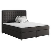 BOXBETT Asti - H3 - Schwarz, Holz (200/200cm) - MIRJAN24