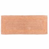 BADEMATTE 40/100 cm, 100% Baumwolle, wendbar - Orange, Textil (40/100cm) - Homescapes