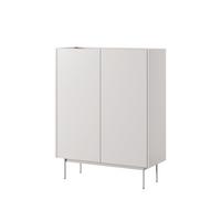 HIGHBOARD COLORE 97/122/37 cm mit 2 Türen Kaschmir - Kaschmir, Holzwerkstoff (97/122/37cm) - MASSENO