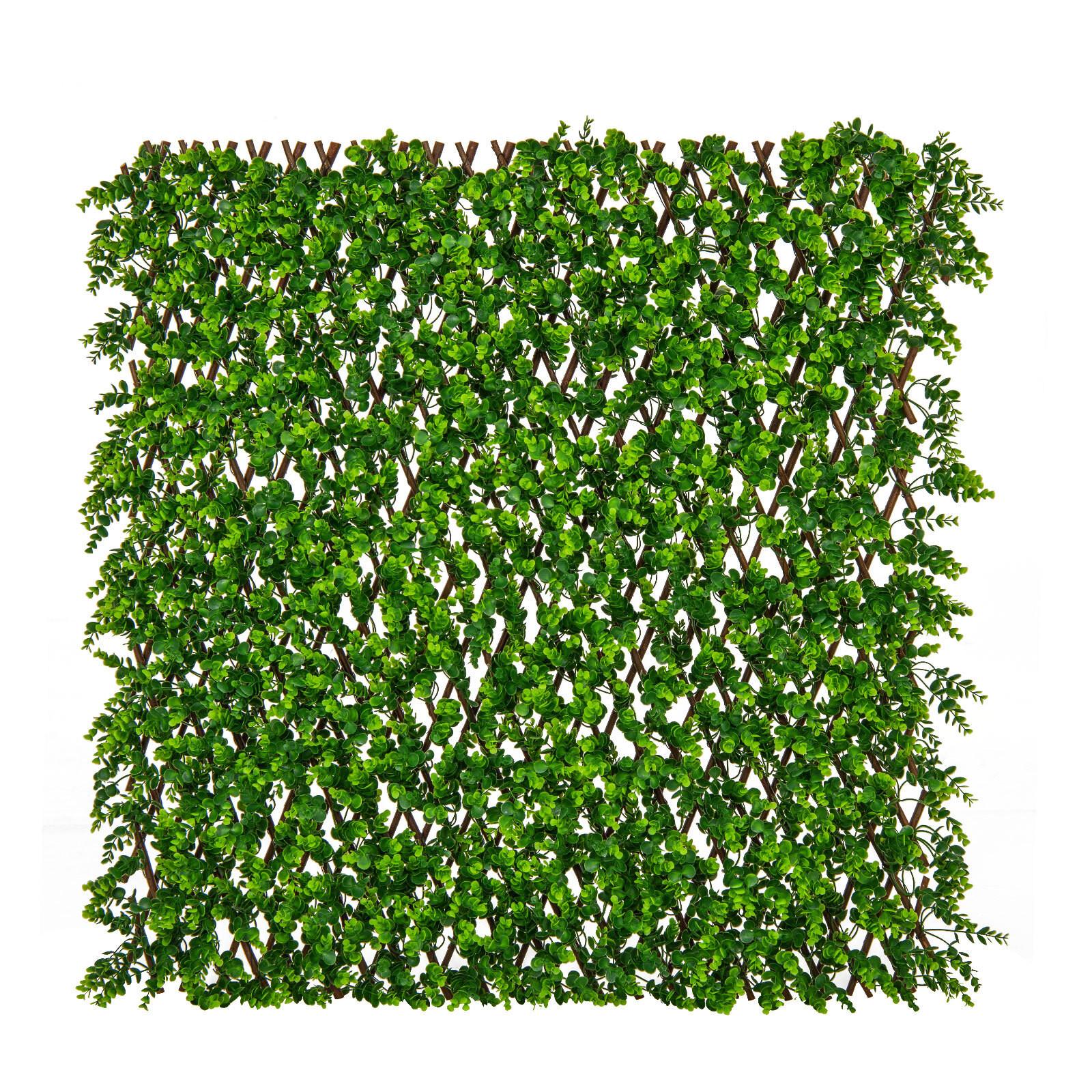 KUNSTPFLANZE Grün - Grün, Kunststoff (8cm) - COSTWAY