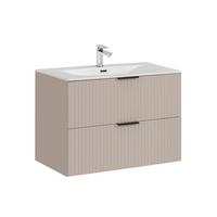 WASCHTISCH 80.2cm Adriel Beige - Beige, Holzwerkstoff (80.2/57/46cm) - Petits-meubles