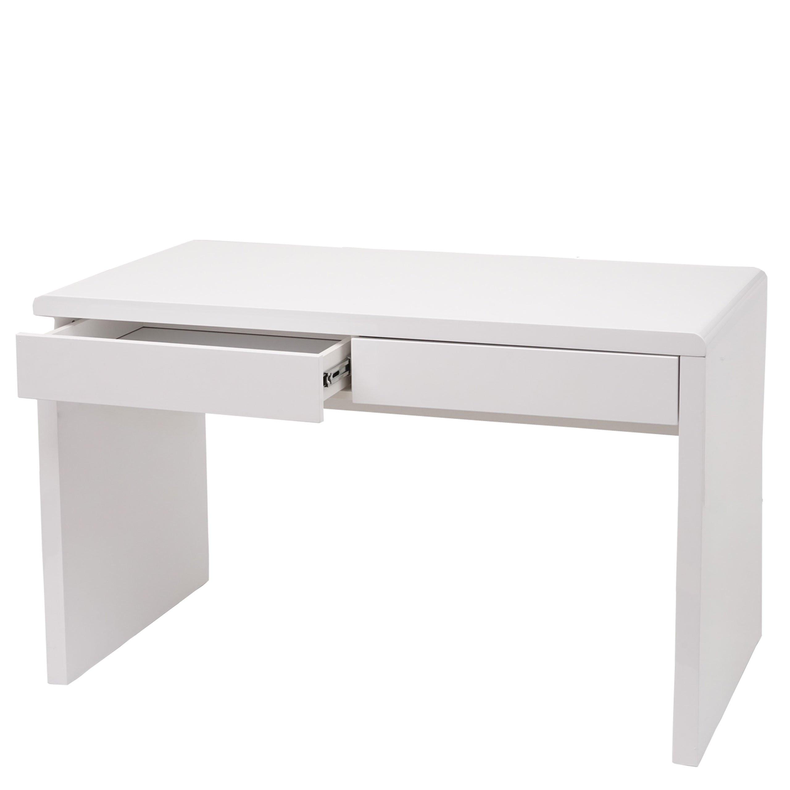SCHREIBTISCH rechteck Weiß - Weiß, Holzwerkstoff (60/120/75cm) - MCW