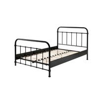 METALLBETT Karlyn 210x111x129 aus Metall in Schwarz - Schwarz, Metall (120/200cm) - 58aufmkessel