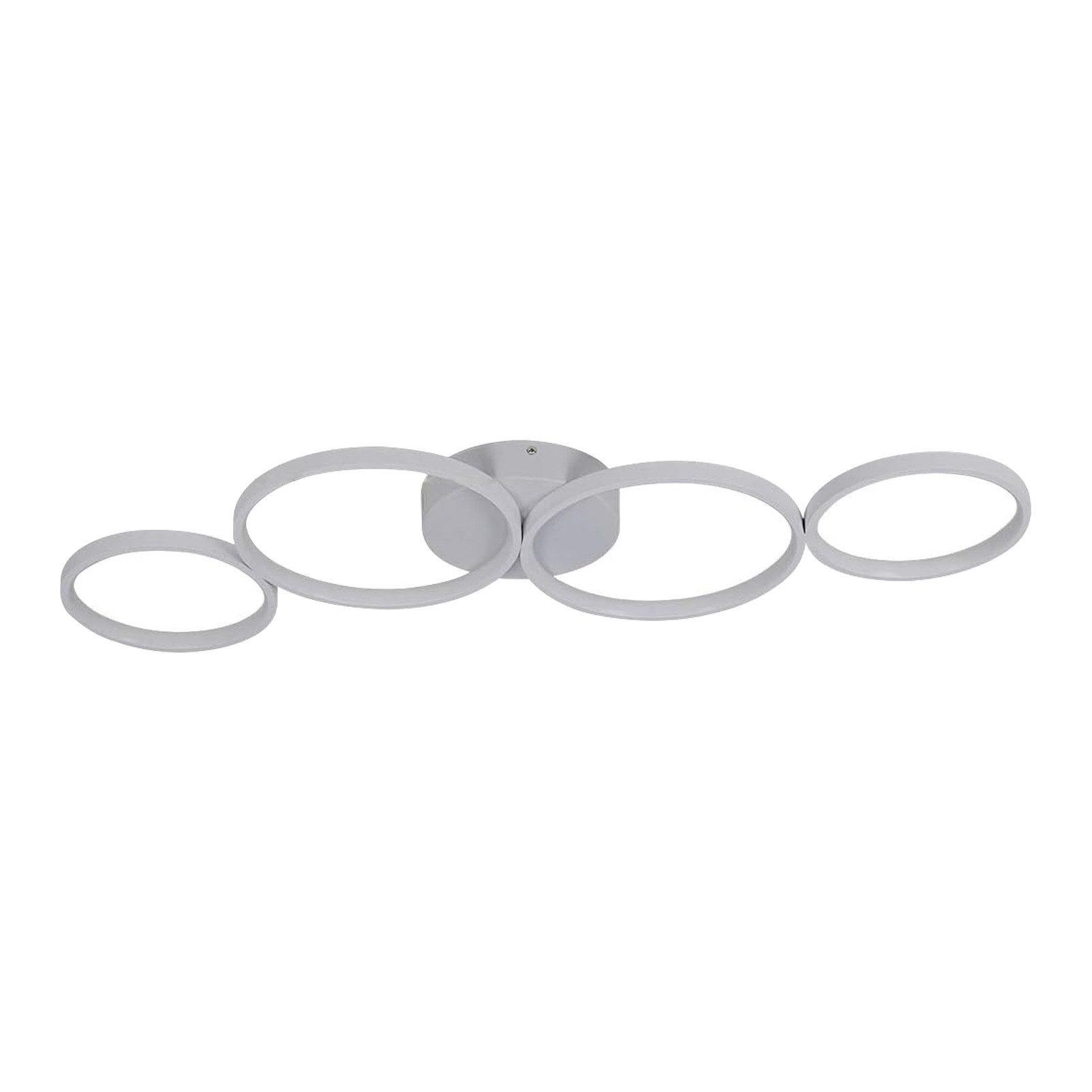 LED-DECKENLEUCHTE Demeter 52/31/6cm - Weiß, Metall (52/31/6cm) - ZMH