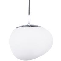 HÄNGELEUCHTE Liffel 24/24/130 cm - Weiß, Glas (24/24/130cm) - Beliani