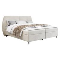 BOXBETT Madryt - H3 - Creme/Schwarz, Holz/Holzwerkstoff (160/200cm) - MIRJAN24