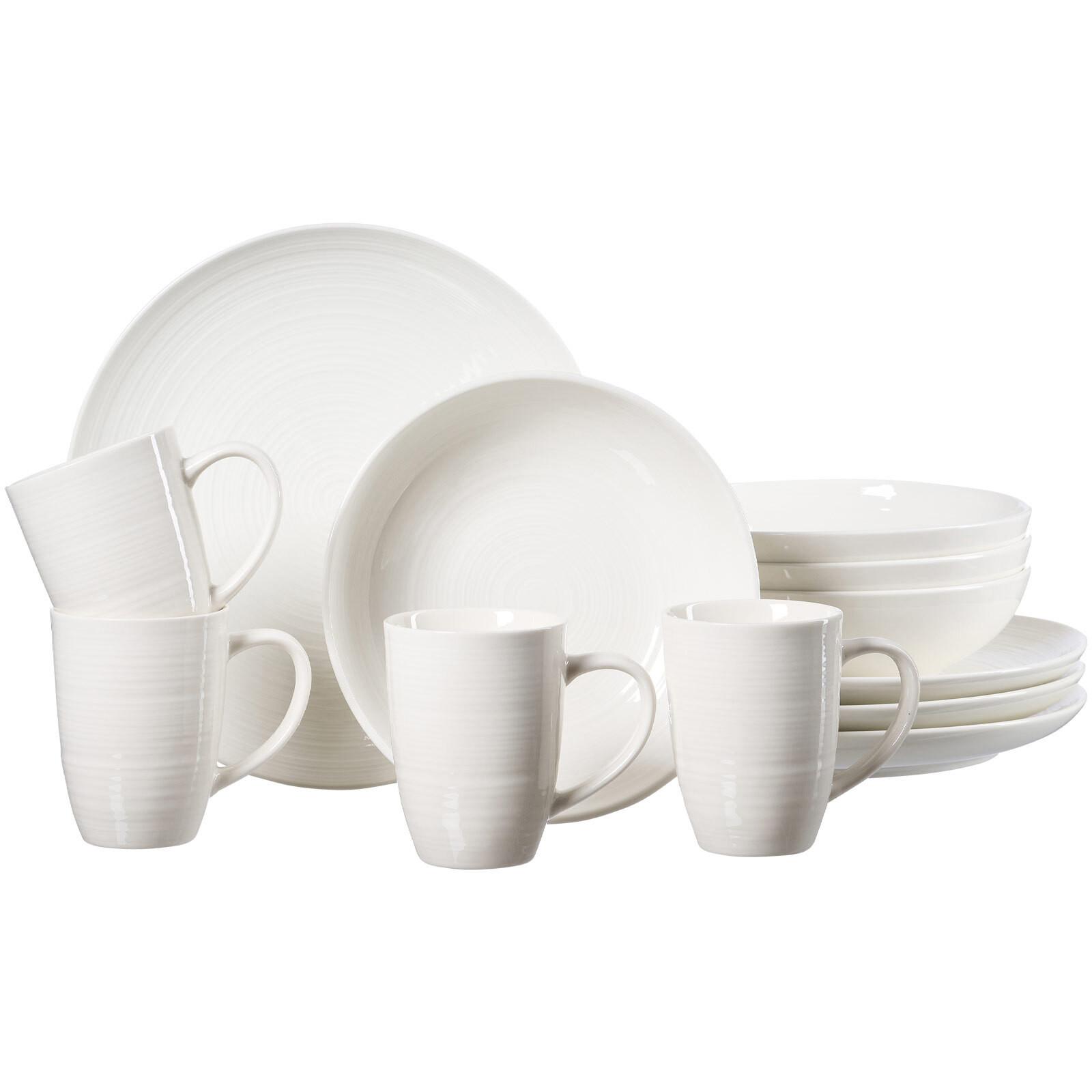 KOMBI-SET Suomi Beige 12-tlg. - Beige, Keramik (2/2/2cm) - Ritzenhoff Breker