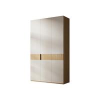 KLEIDERSCHRANK Soreno 135 3D - Eichefarben/Beige, Holzwerkstoff/Kunststoff (135/237/60cm) - MIRJAN24