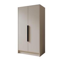 DREHTÜRENSCHRANK BERON 102/200/51 cm Modern Kleiderschrank 2-türig Kaschmir - Kaschmir, Holzwerkstoff (102/200/51cm) - MASSENO