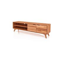 GREG HIFI-SCHRANK Kernbuche - Kernbuche, Holz (180/48/40cm) - byoak