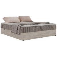 BOXBETT NORDIC ZERO 140/200 - Hellbraun Cord - Topper Visco - H3 - Hellbraun/Schwarz, Kunststoff/Textil (140/200cm) - MKS