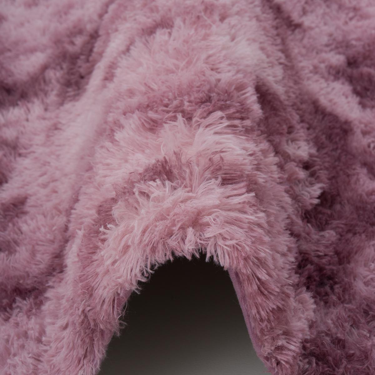 HOCHFLOR SHAGGY TEPPICH FLUFFY - Altrosa, Textil (120/170cm) - Pergamon