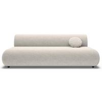 SCHLAFSOFA Arione 214 cm - Ecru/Schwarz, Kunststoff/Textil (214/74/104cm) - Selsey
