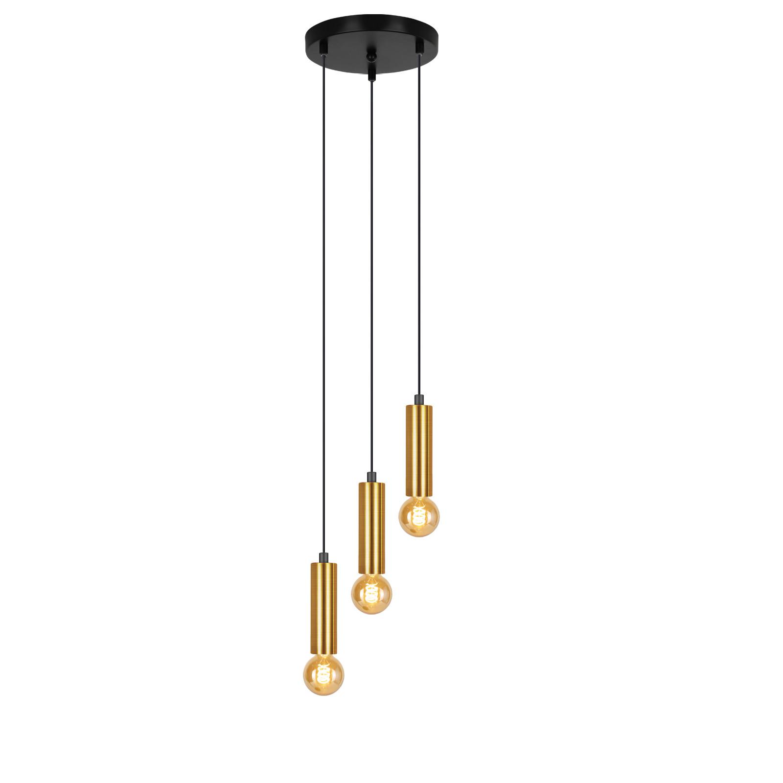 KRONLEUCHTER Helligard 22.0/139.69/22.0 cm - Schwarz, Metall (22/22/139.69cm) - ZMH