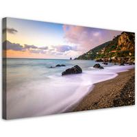 LEINWANDBILD Landschaften 120x60cm - Multicolor, Textil (120/60cm) - Feeby