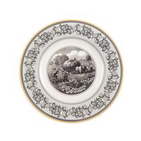 SPEISETELLER Audun Ferme weiß-grau-gelb ø 27,1 cm - Gelb/Weiß, Keramik (27.1cm) - Villeroy & Boch