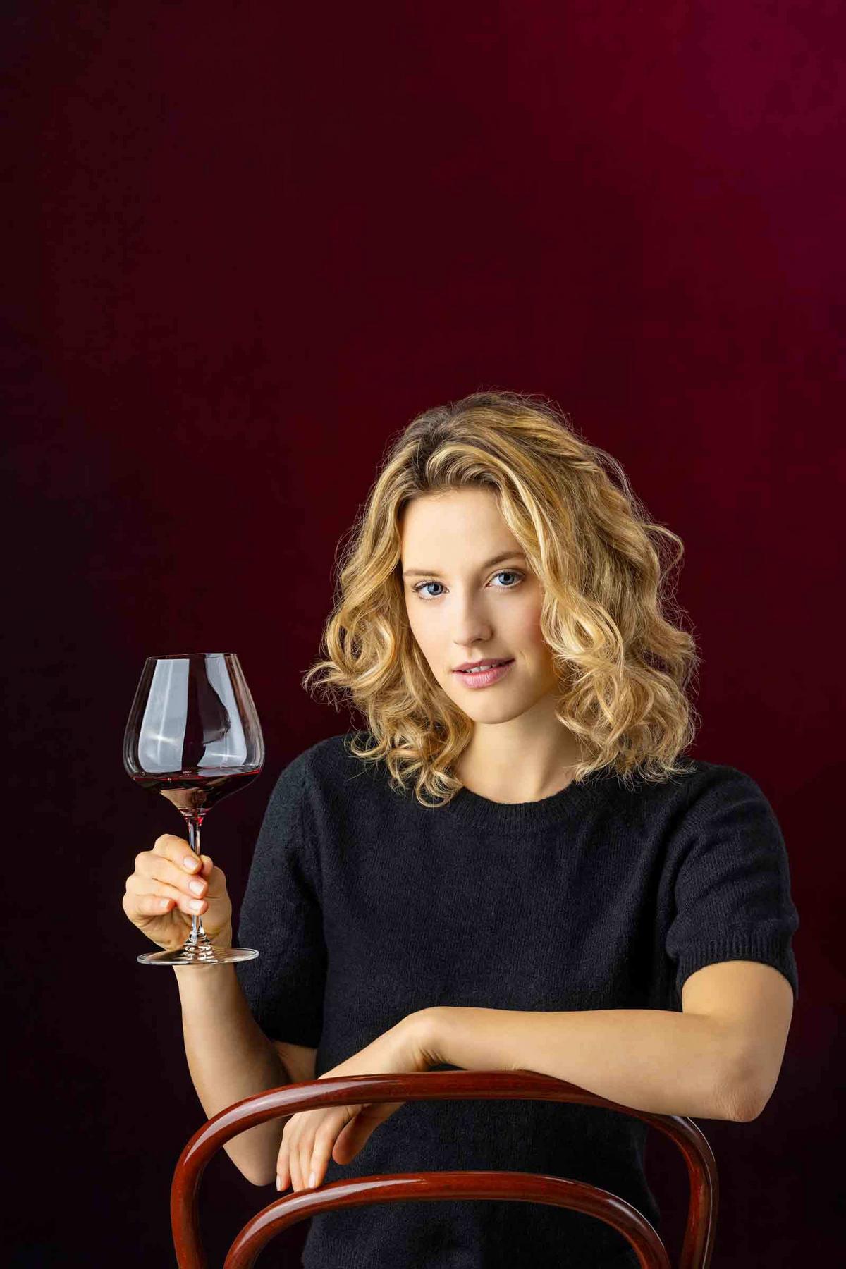 PINOT NOIR / NEBBIOLO WEINGLÄSER Grape transparent 750 ml 2er Set - Transparent, Glas (0.75L) - Riedel