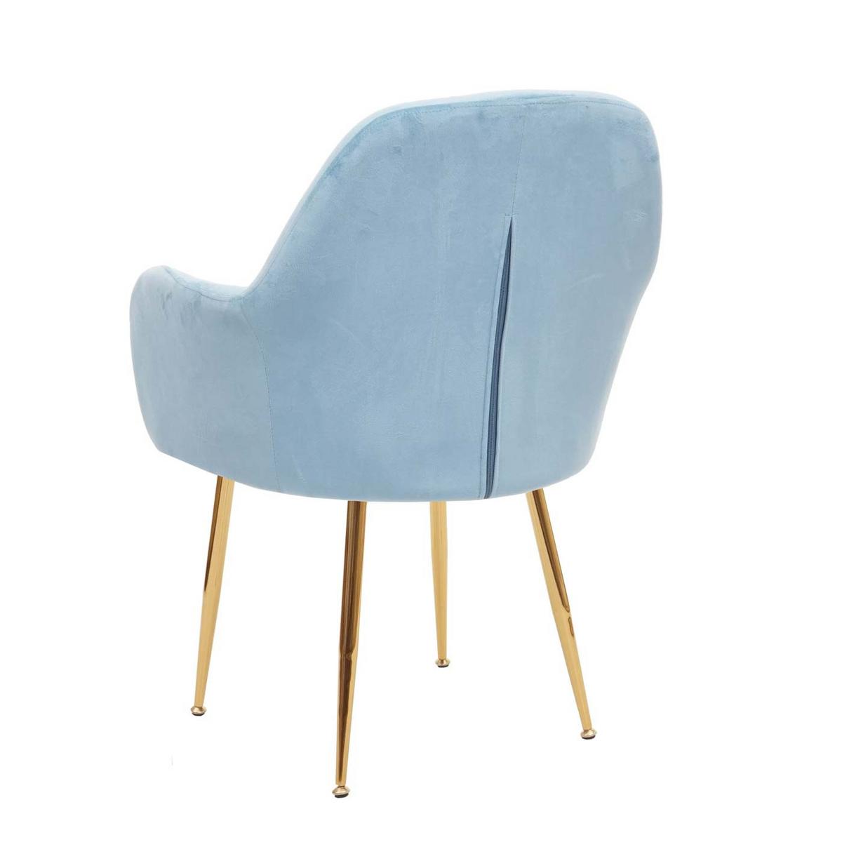 ESSZIMMERSTUHL Blau 6er-Set - Blau, Textil (57/83/57cm) - MCW