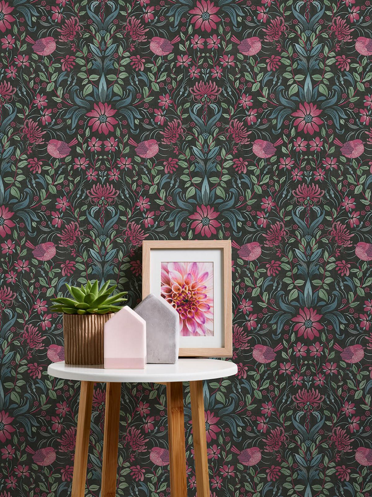 VLIESTAPETE Schwarz 53/1005 cm - Schwarz, Kunststoff/Textil (53/1cm) - KUNSTLOFT