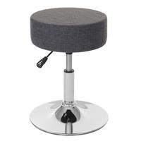 HOCKER Grau - Grau, Textil (35/55/35cm) - MCW