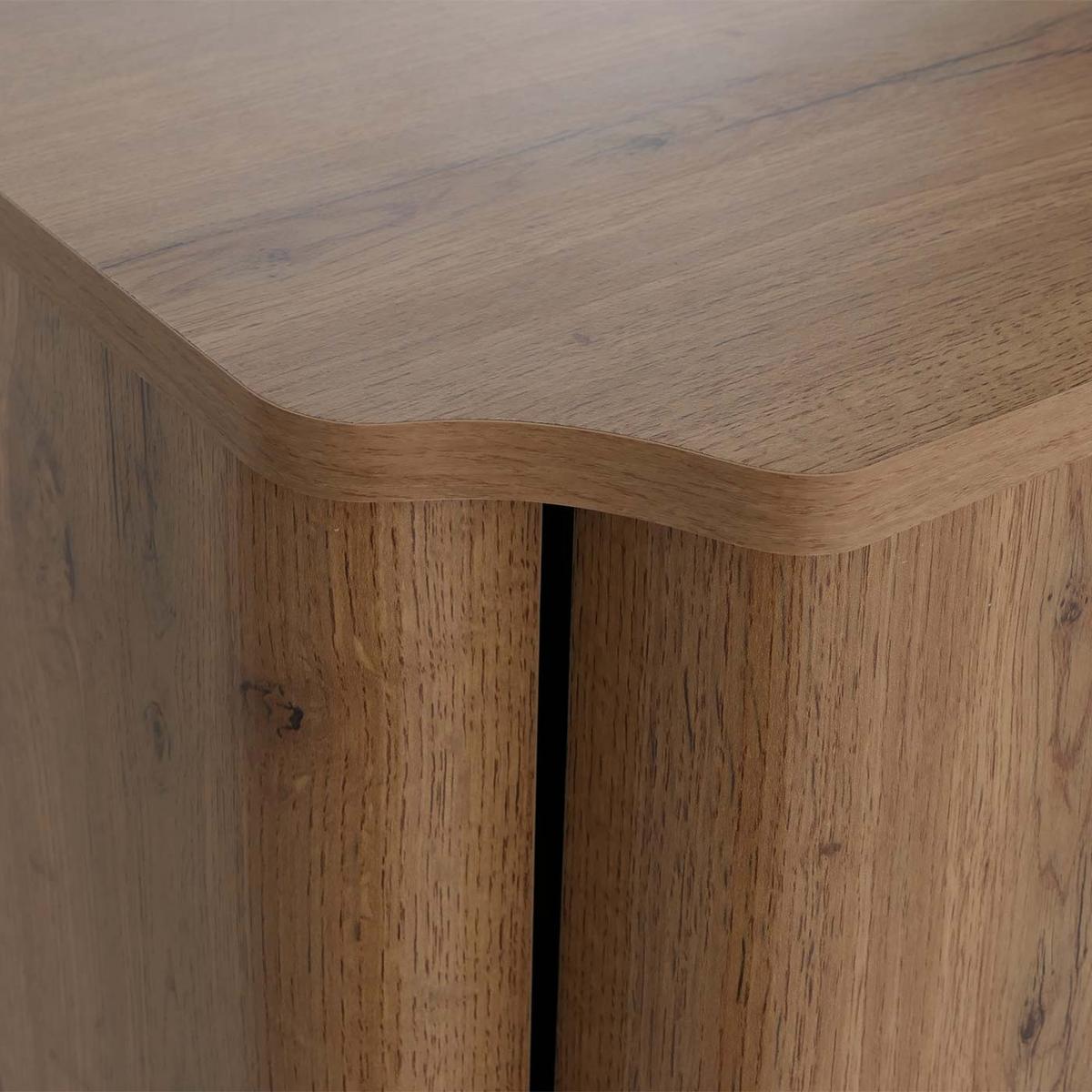 KOMMODE Hellbraun - Hellbraun, Holz (80/92/40cm) - MCW